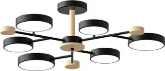 Подвесная люстра LED4U L3214-750 BK – изображение в каталоге