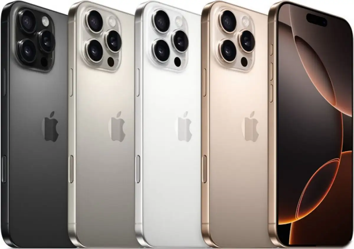 Смартфон Apple iPhone 16 Pro Max Dual SIM 256GB (черный титан) – фото товара