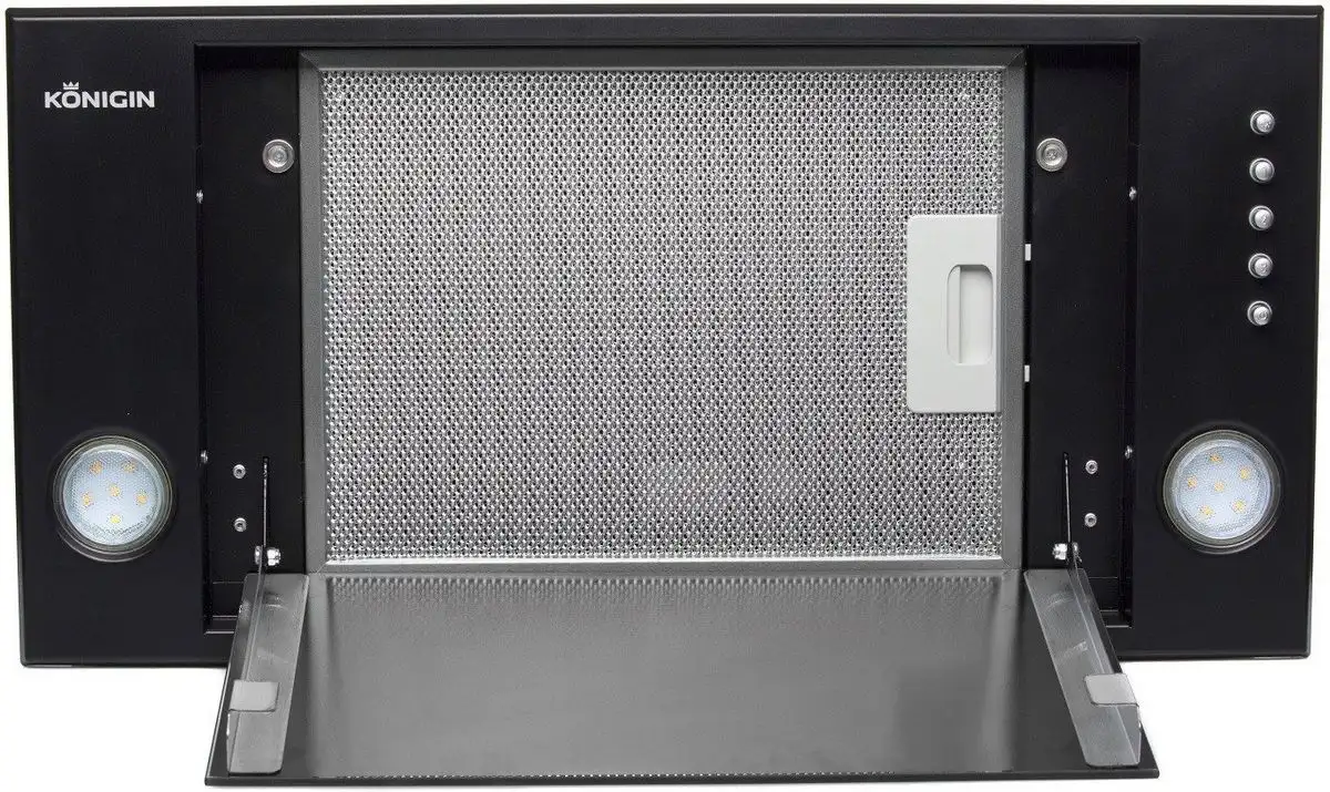 Кухонная вытяжка Konigin Checkbox 60 (черный) - фото товара