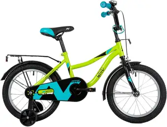 Детский велосипед Novatrack Wind 16 2022 163WIND.GN22 (зеленый) – изображение в каталоге