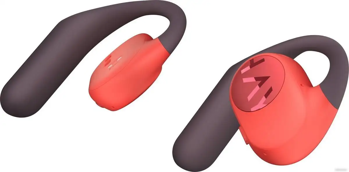 Наушники Haylou PurFree Buds (черный/оранжевый) – фото товара