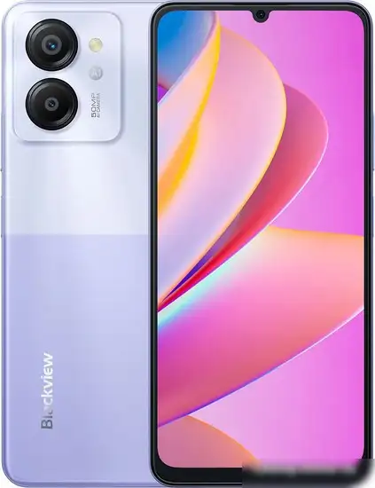 Смартфон Blackview Color 8 8GB/128GB (фиолетовый) – изображение в каталоге