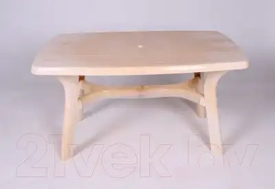 Стол Стандарт пластик Премиум 140х85 (лессир самшит)