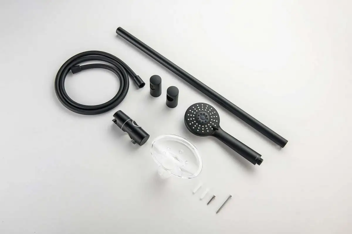 Душевой гарнитур Aquatek Бетта AQ2015MB (черный матовый) - фото товара