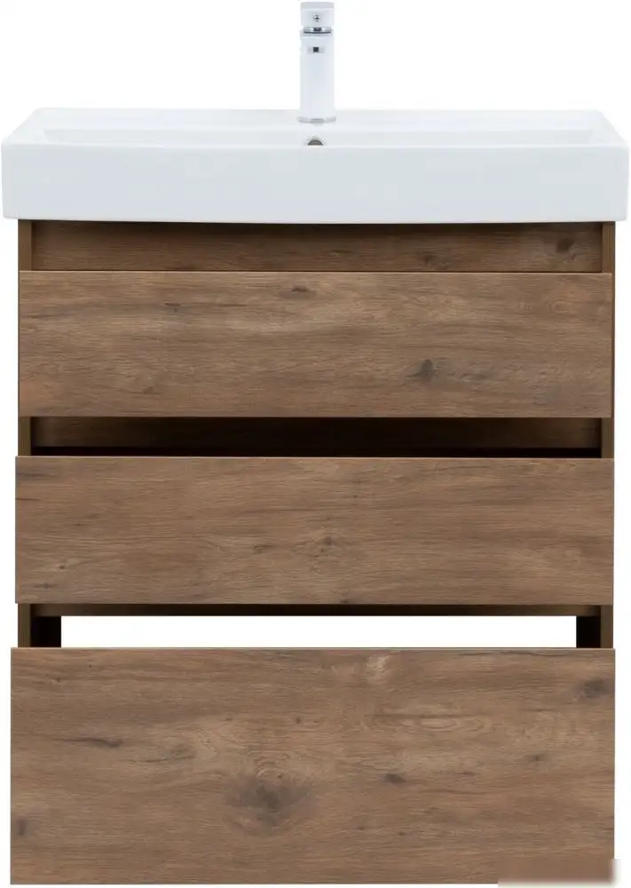 Aquanet Тумба под умывальник Nova Lite 75 302474 (дуб рустикальный) – фото товара