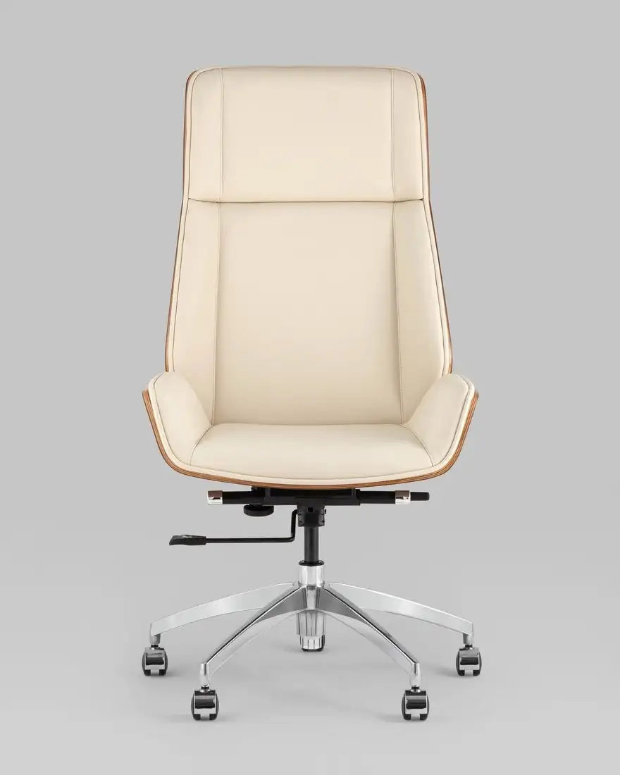 Офисное кресло TopChairs Crown SN A312-A 8383-1 Walnut Back (бежевый) – фото товара