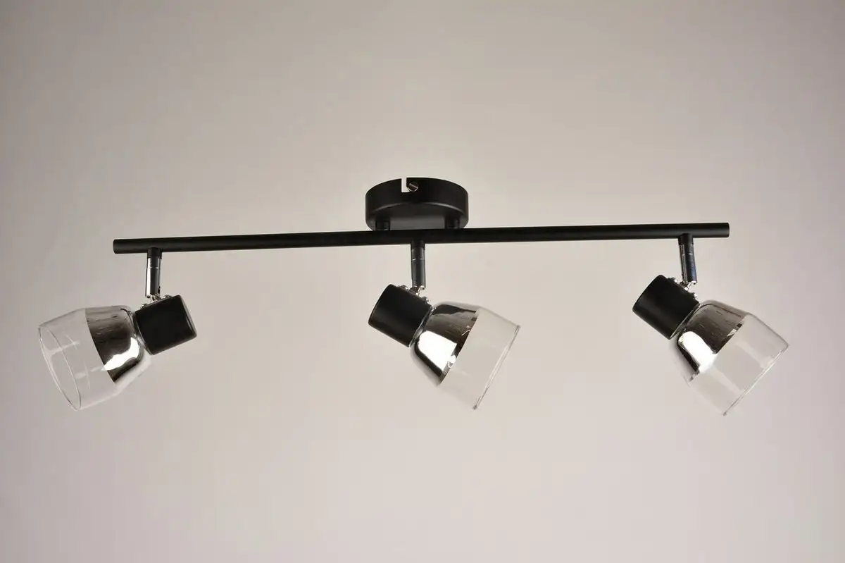 Люстра средней высоты Mirastyle BL-2844/3 BK+CR – фото товара