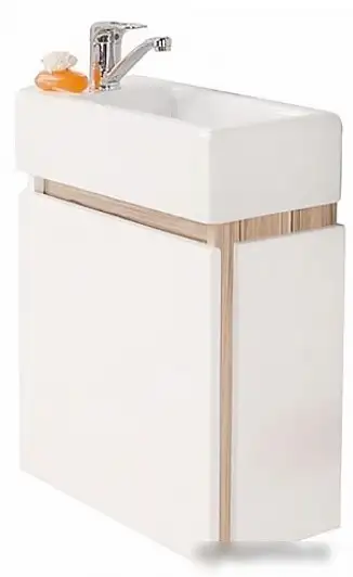 Мебель для ванных комнат Акватон Тумба с умывальником Эклипс М 46 1A1728K1EK49L – фото товара