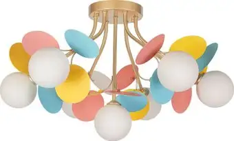 Подвесная люстра Arte Lamp Peacock A1369PL-7MD – изображение в каталоге