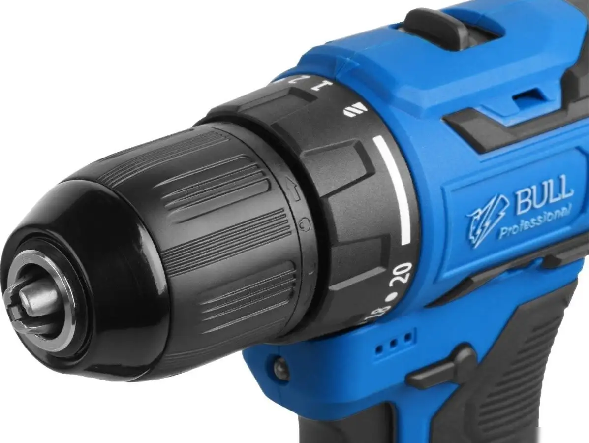 Дрель-шуруповерт Bull SR 1804 1329881 (с 2-мя АКБ, кейс) – фото товара