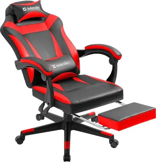 Кресло Defender Cruiser (черный/красный) – фото товара
