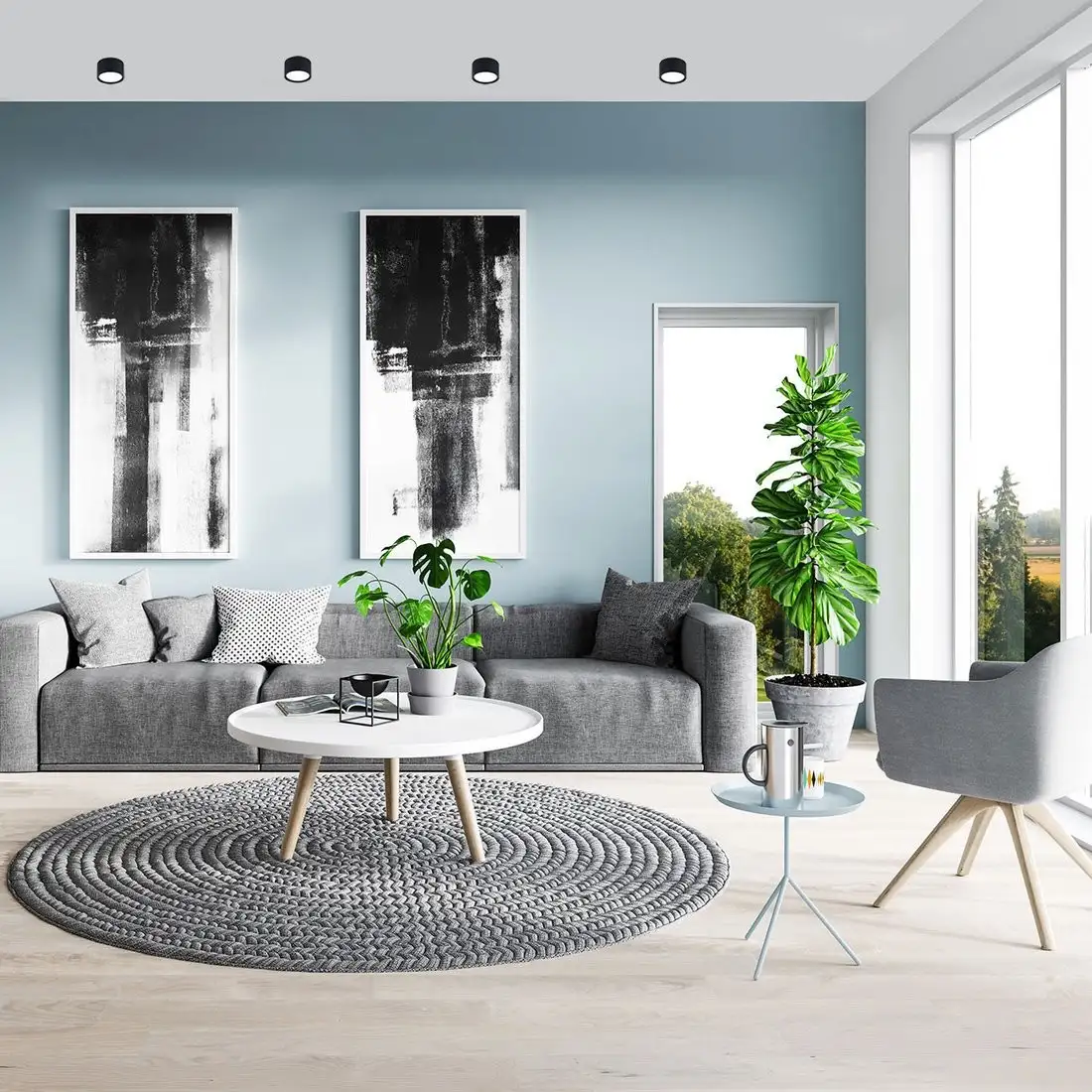 Точечный светильник Escada 20005Led 20005SMU/04LED SBK – фото товара