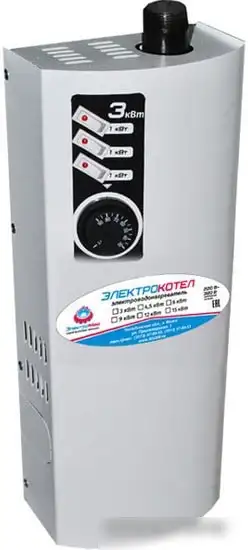 Отопительный котел Электромаш ЭВПМ-3 кВТ - фото товара