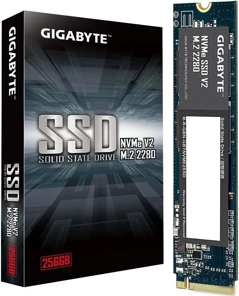 SSD Gigabyte NVMe SSD V2 256GB G3NVMEV2256G – фото товара