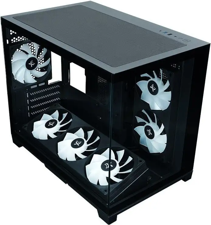 Корпус XASTRA QW500M 6ARGB-FC-C6-UC (черный) – фото товара