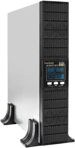 Источник бесперебойного питания ExeGate PowerExpert ULS-1000.LCD.AVR.C13.USB.RS232.SNMP.2U – изображение в каталоге