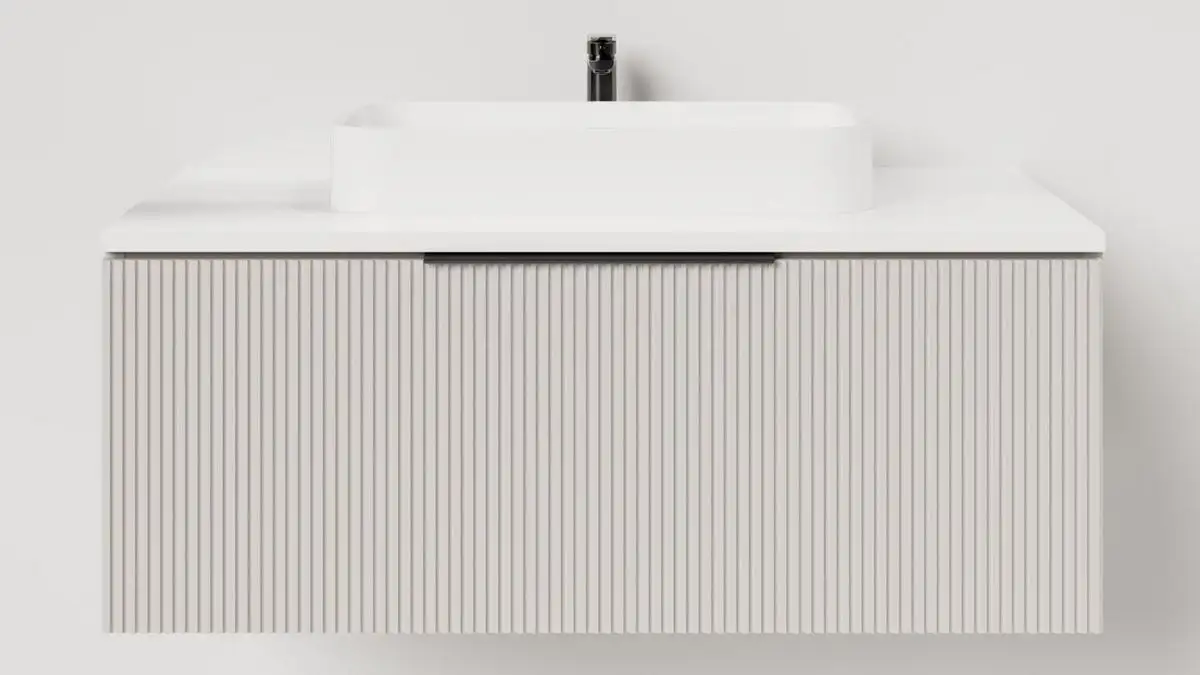 Salini Тумба под умывальник Touch V 80 T800V1C (кремовый) – фото товара