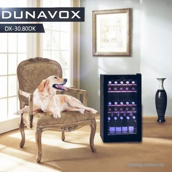 Винный шкаф Dunavox DXFH-30.80 — фото товара