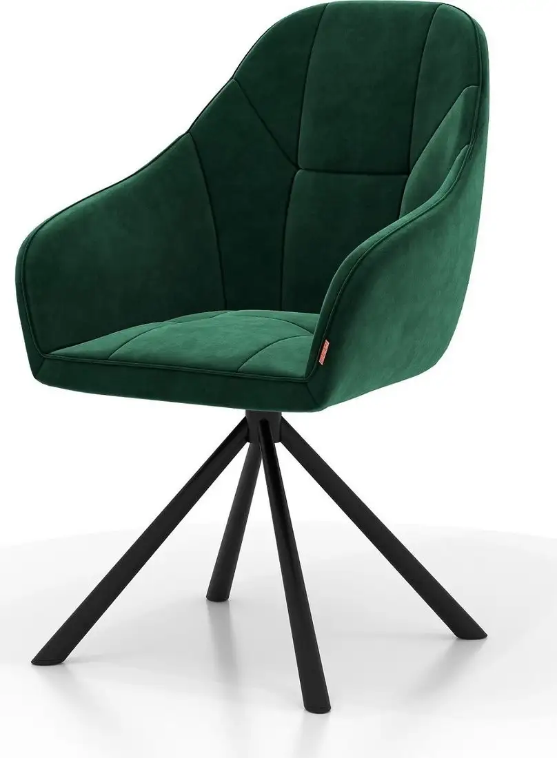 Стул Памир Босс F74 поворотный (зеленый/черная опора) – фото товара