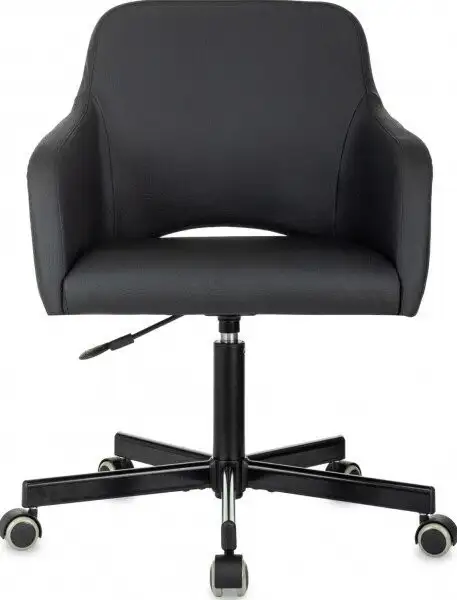 Офисное кресло Бюрократ CH-380M (черный экокожа) – фото товара