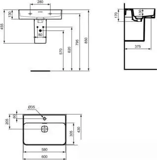 Умывальник Ideal Standard Strada II T300001 - фото товара