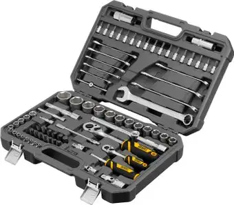 Универсальный набор инструментов Denzel 15809 (82 предмета) – изображение в каталоге