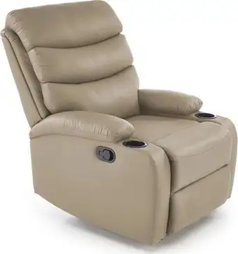Реклайнер Halmar Perus (бежевый) – изображение в каталоге
