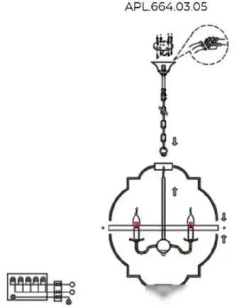 Подвесная люстра Aployt APL.664.03.05 – фото товара