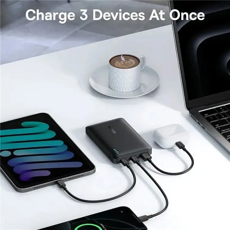 Внешний аккумулятор Baseus EnerFill FP21 22.5W 10000mAh (черный) – фото товара