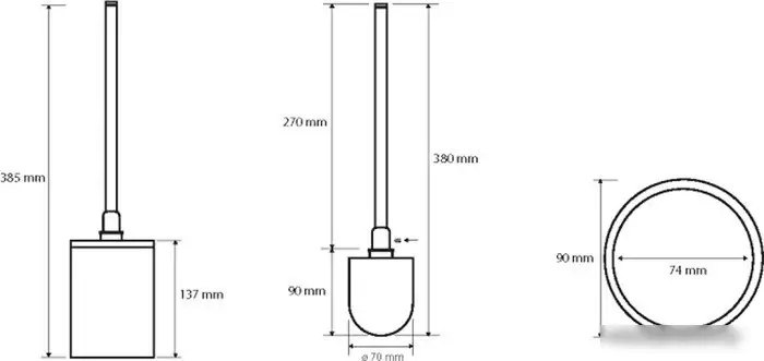 Ершик для унитаза Bemeta Omega 104913092 – фото товара