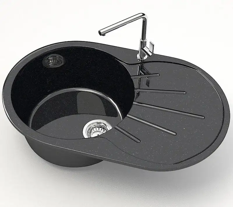 Кухонная мойка MARRBAXX 110/Q4 F110Q004 (черный) - фото товара