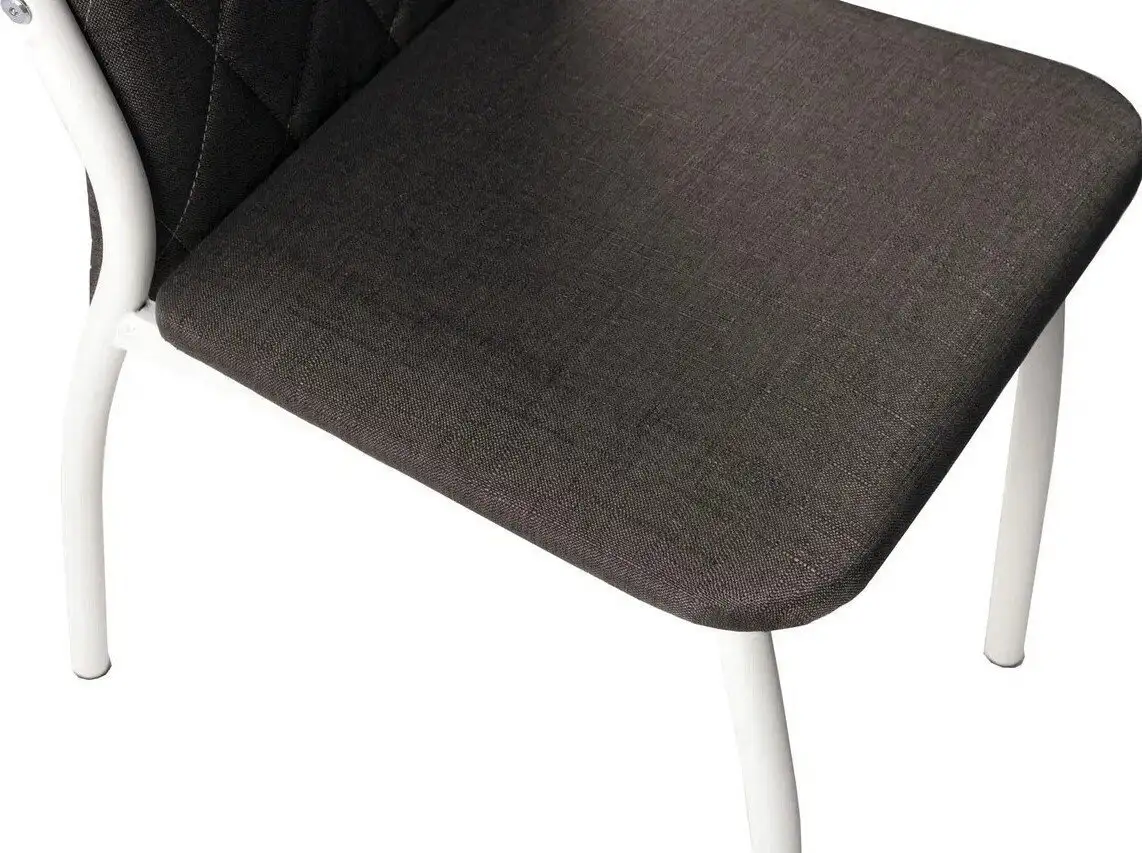 Стул ВВР Румба (бурый/белый, рогожка)