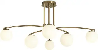 Люстра средней высоты Freya Hanger FR5443CL-06BS – изображение в каталоге