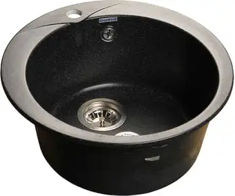 Кухонная мойка GranFest Rondo GF-R480 (черный)