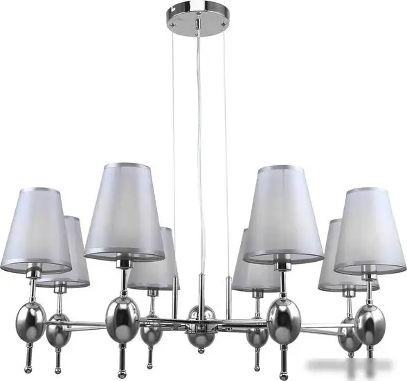 Подвесная люстра Escada Elegy 2106/8S E14*40W Nickel – фото товара
