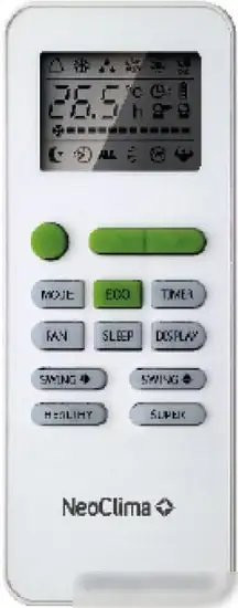 Сплит-система Neoclima Plasma NS/NU-HAL09F - подробное фото Сплит-система Neoclima Plasma NS/NU-HAL09F - фото товара