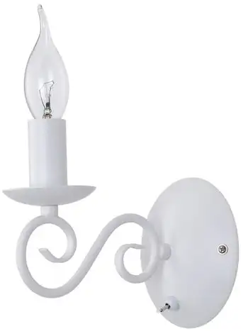 Бра Arte Lamp Isabel A1129AP-1WH – изображение в каталоге