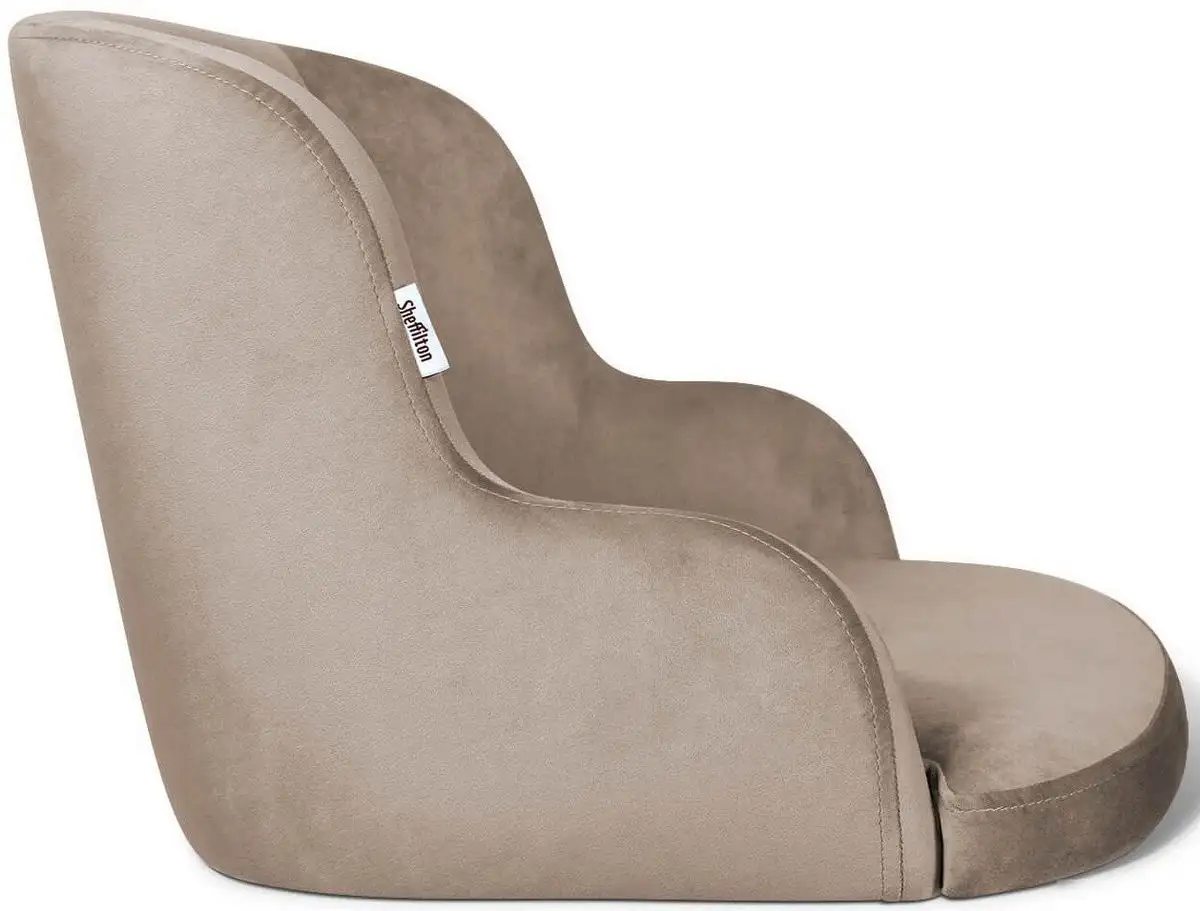 Стул Sheffilton SHT-ST39/S128 (латте/хром/белый муар) – фото товара