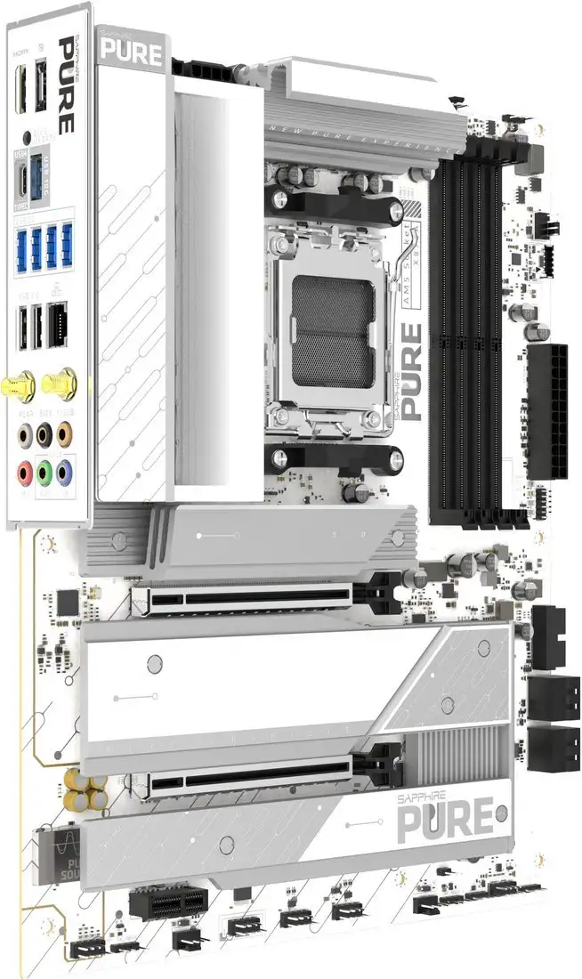 Материнская плата Sapphire Pure X870A WiFi 7 – фото товара