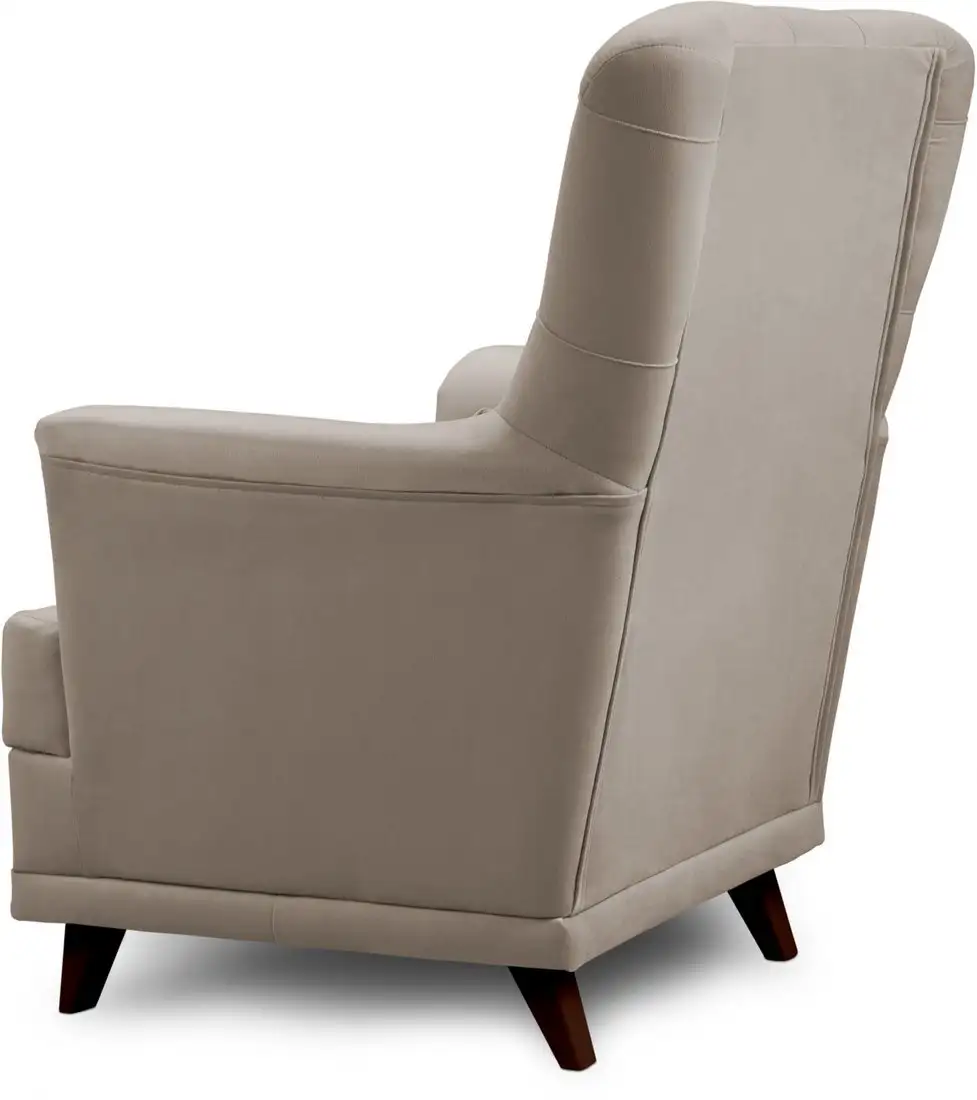 Интерьерное кресло Mio Tesoro Каприз (Velutto 18/шоколад) – фото товара