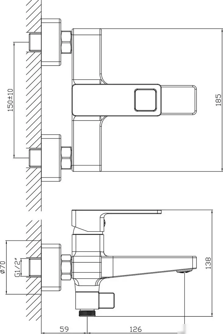 Смеситель Lauter Cascade 21CK6615C - фото товара