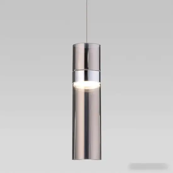 Подвесная люстра Евросвет Lumen 50244/1 LED хром/дымчатый – фото товара