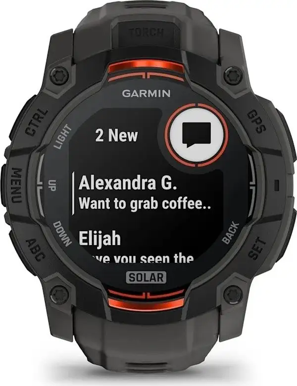 Умные часы Garmin Instinct 3 Solar 50 мм (черный) – фото товара