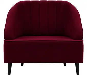 Интерьерное кресло Brioli Донато (В48/вишневый) – изображение в каталоге