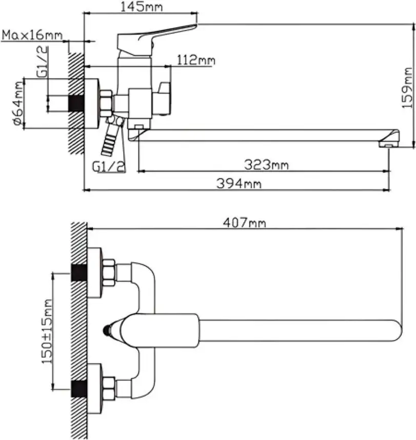 Смеситель Diadonna D168-22 - фото товара