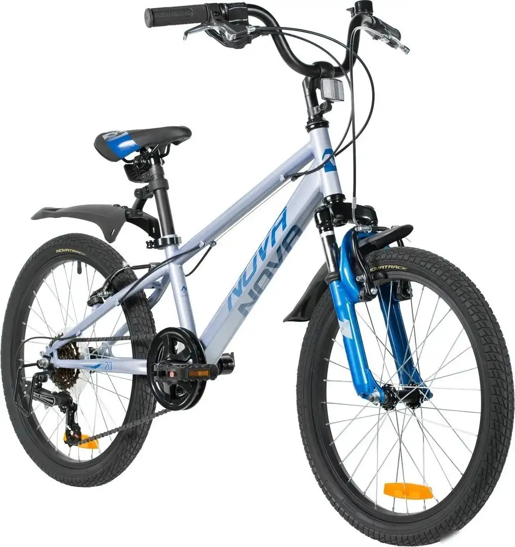 Детский велосипед Novatrack Pointer 20 20SH6V.POINTER.GR6 (серый) – фото товара