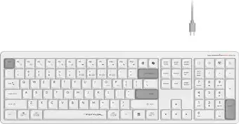 Клавиатура A4Tech Fstyler FBX55C (белый) – изображение в каталоге