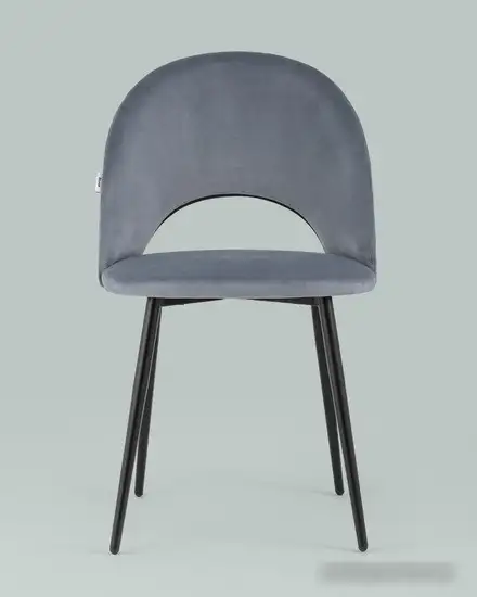 Стул Stool Group Меган AV 415-H14-08(P) (велюр серый) – фото товара