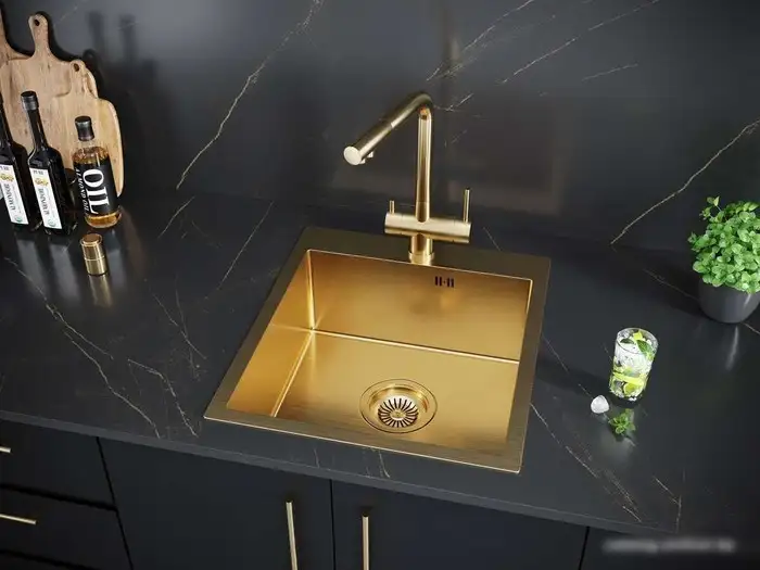 Кухонная мойка Paulmark PM214551-BG - фото товара