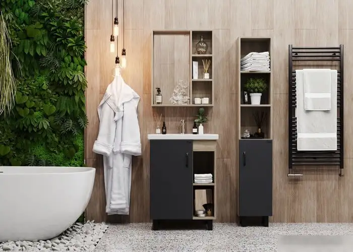 Мебель для ванных комнат Onika Тумба под умывальник Тимбер 60.01 106116 – фото товара